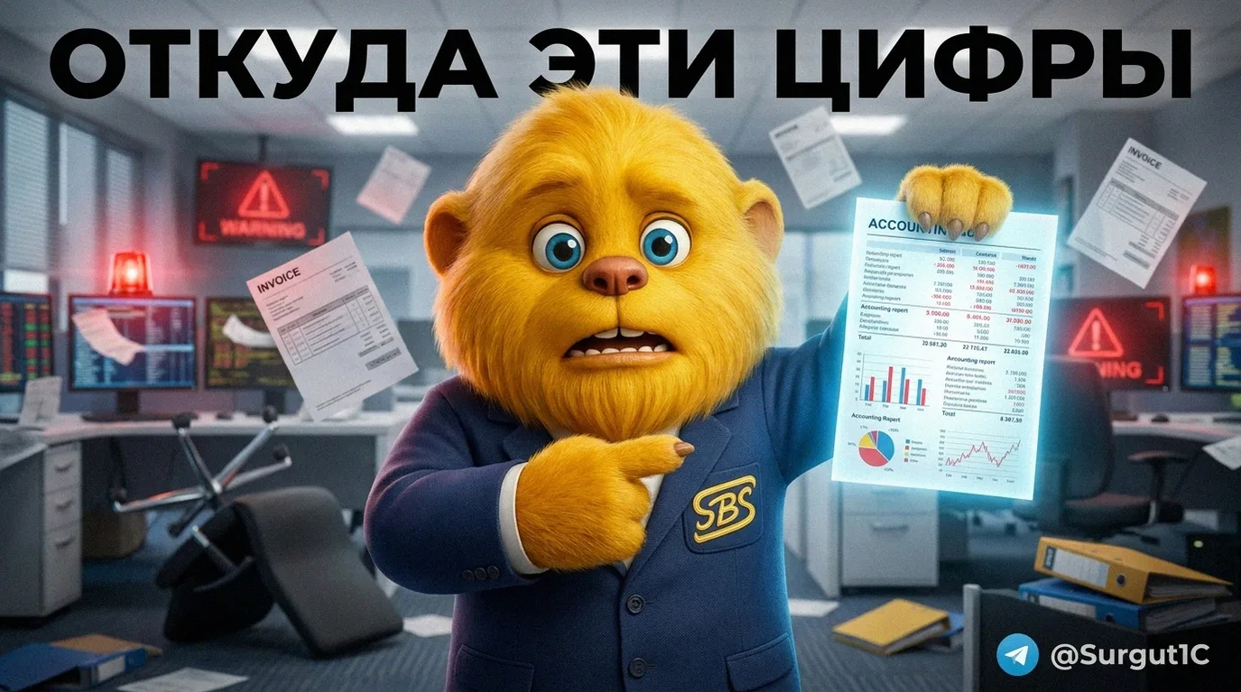 ⚠️ Почему 1С Бухгалтерия иногда "врет"?