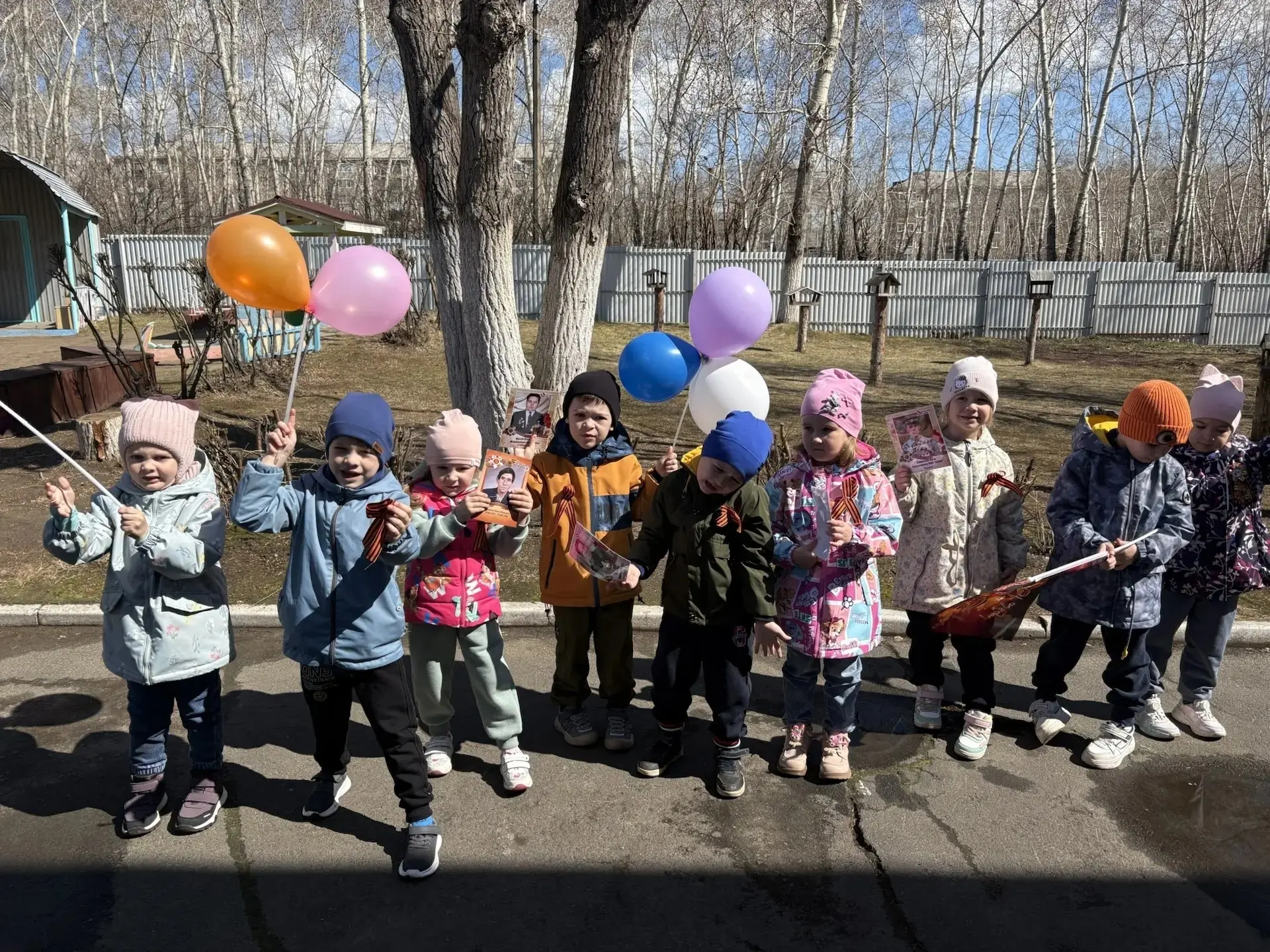 ☀️ Сегодня группа «Ласточки» отметила 9 Мая по-особенному!