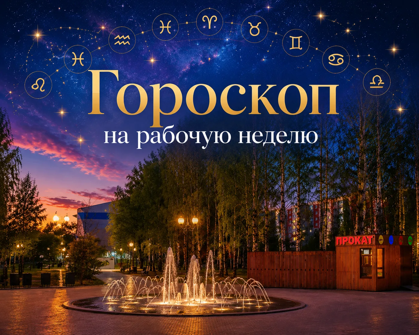 🔮 Гороскоп на рабочую неделю в Кирове