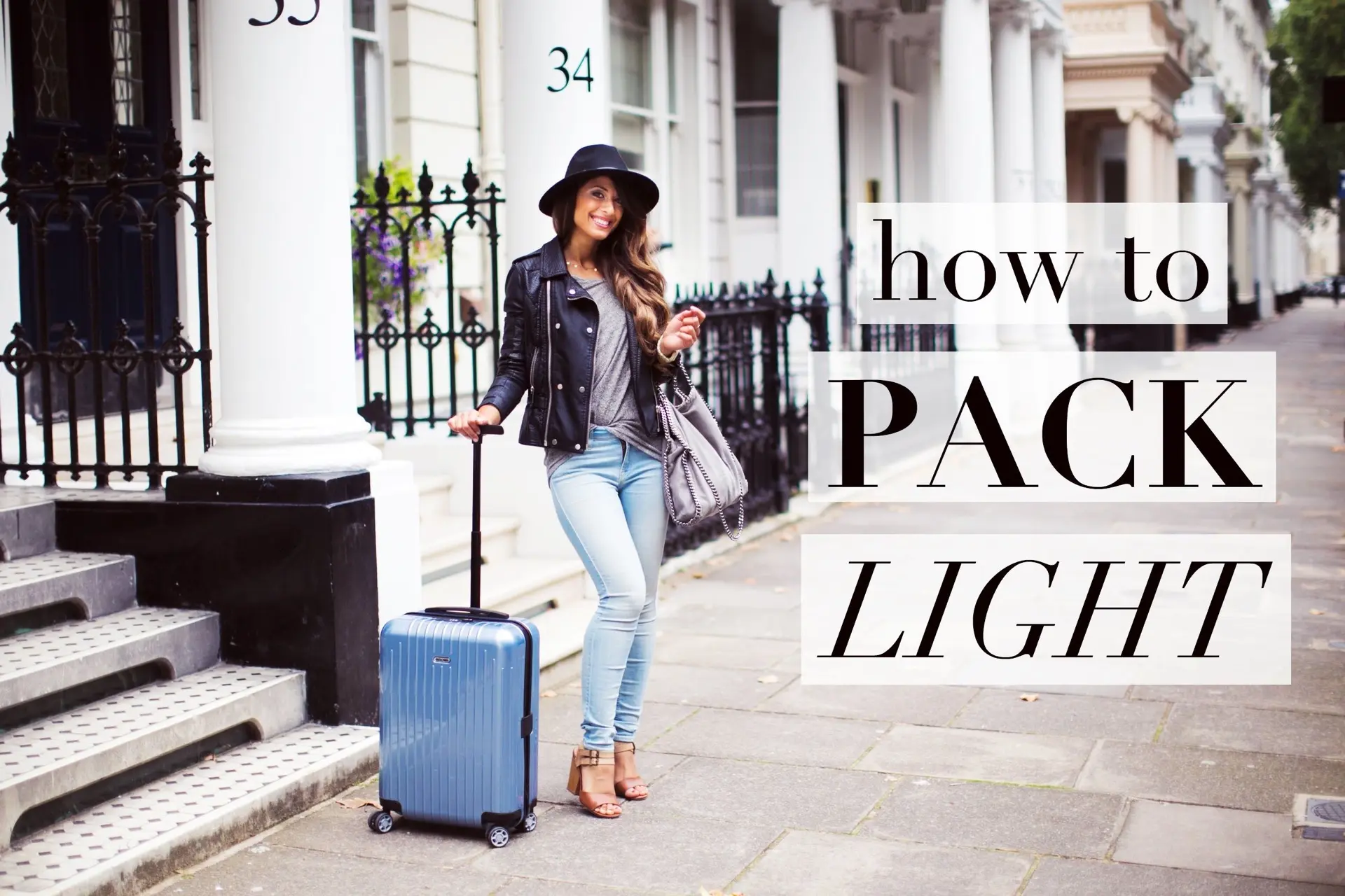 TO PACK LIGHT 🧳
 
To pack light – значит «быть налегке», «брать только необходимое». 
Пара примеров