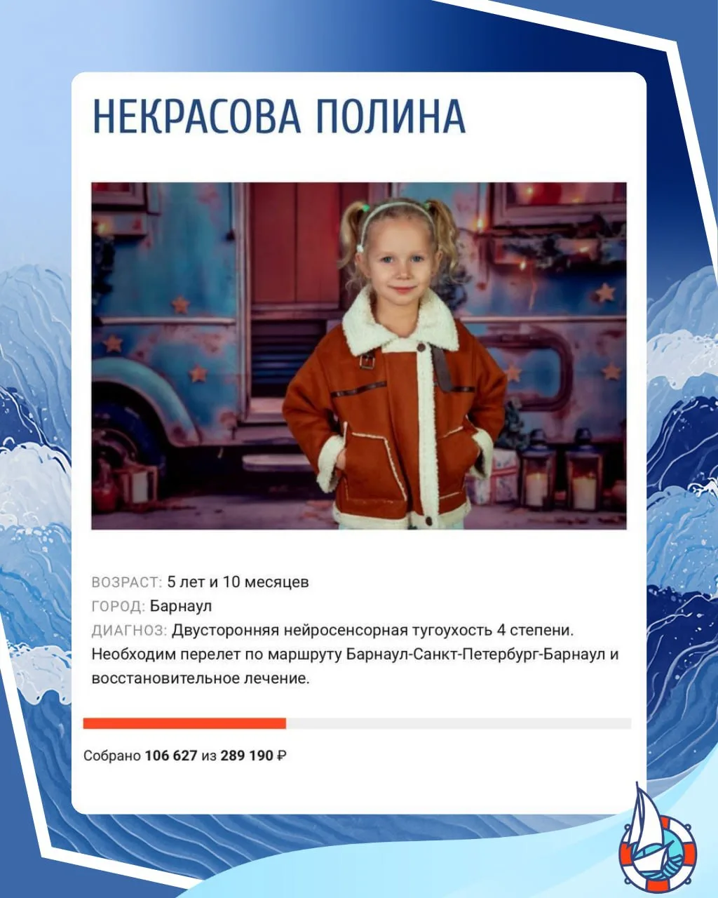 Пару лет назад «Кораблик» уже помогал Некрасовой Полине пройти слухоречевой интенсив по...