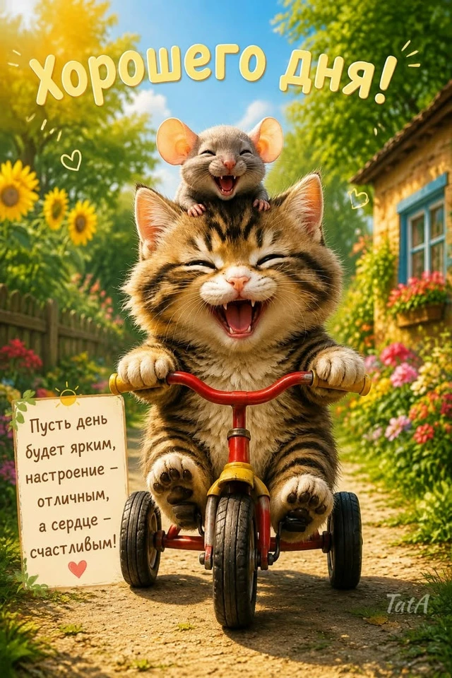 Хорошего дня, дорогие!