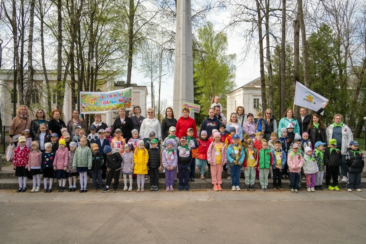 Сегодня прошла традиционная легкоатлетическая Эстафета Памяти среди дошкольных учрежден...