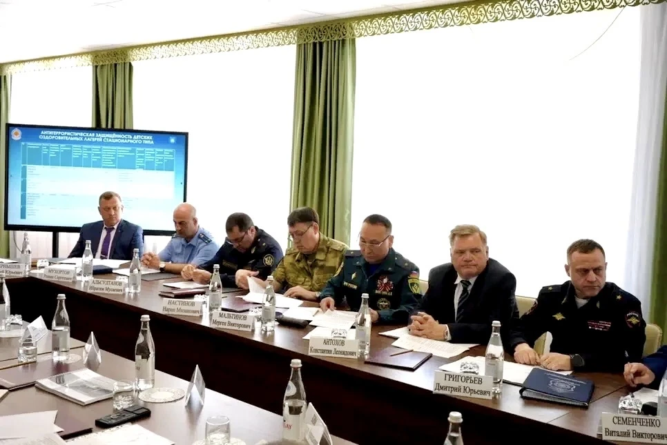 🔹Начальник Главного управления МЧС России по Республике Калмыкия Мерген Мальтинов принял участие в в