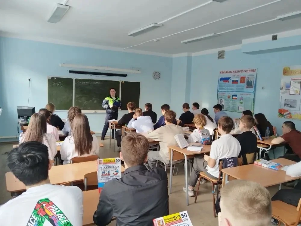 В нашей школе прошли профилактические беседы по безопасности дорожного движения для учащихся 2–4 и 1