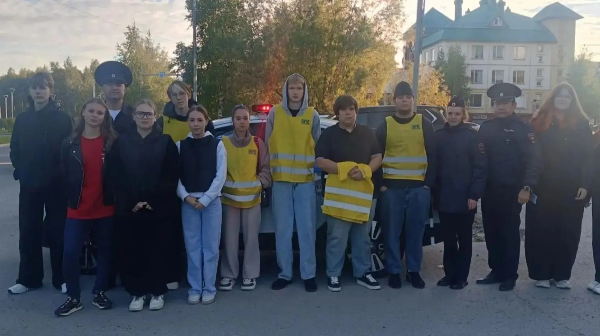 🚸 Акция «Внимание, дети!»: волонтёры на страже безопасности