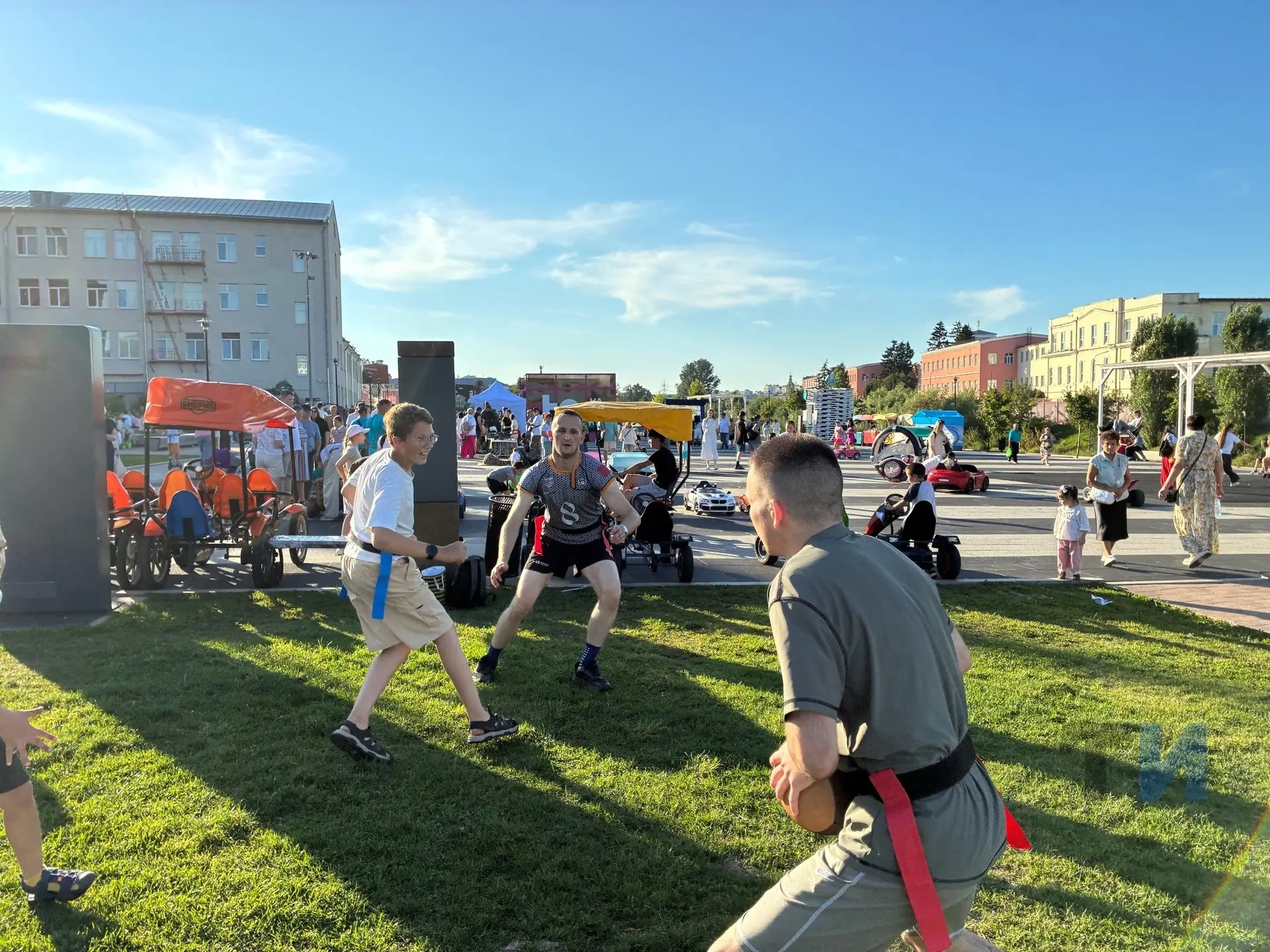 📸  На Казанской набережной Тулы прошёл патриотический фестиваль ко Дню ВДВ