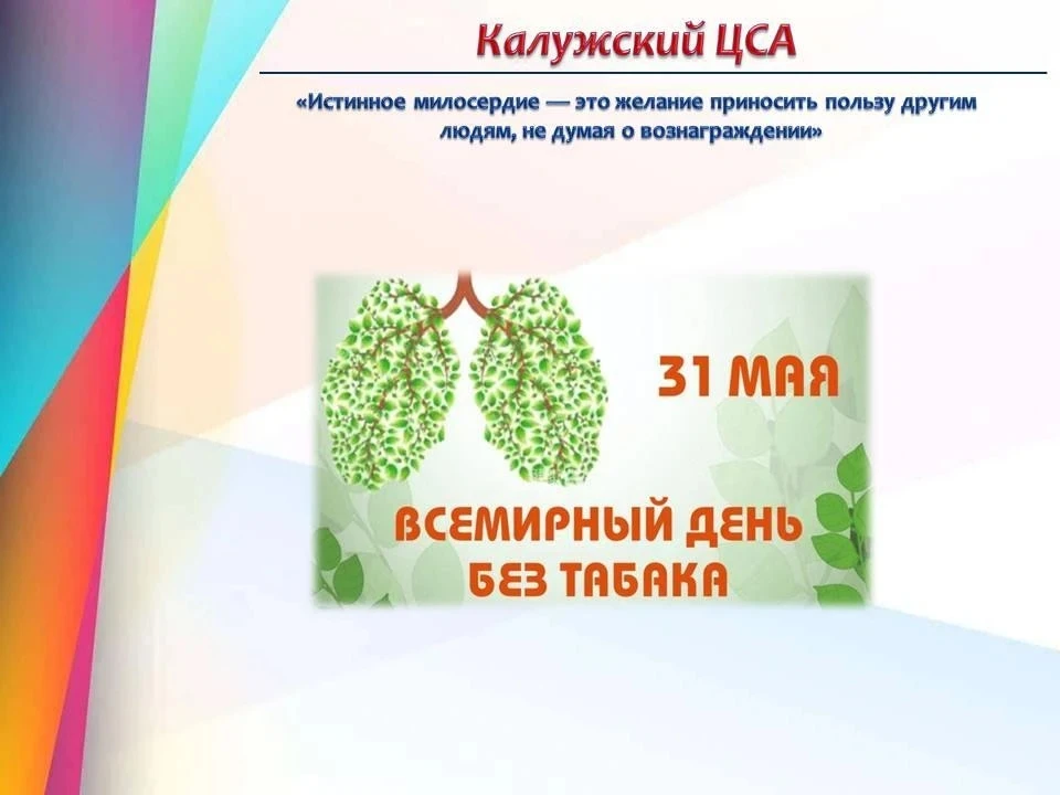 🚭 31 мая ежегодно отмечается Всемирный день без табака — международный праздник, учреж...