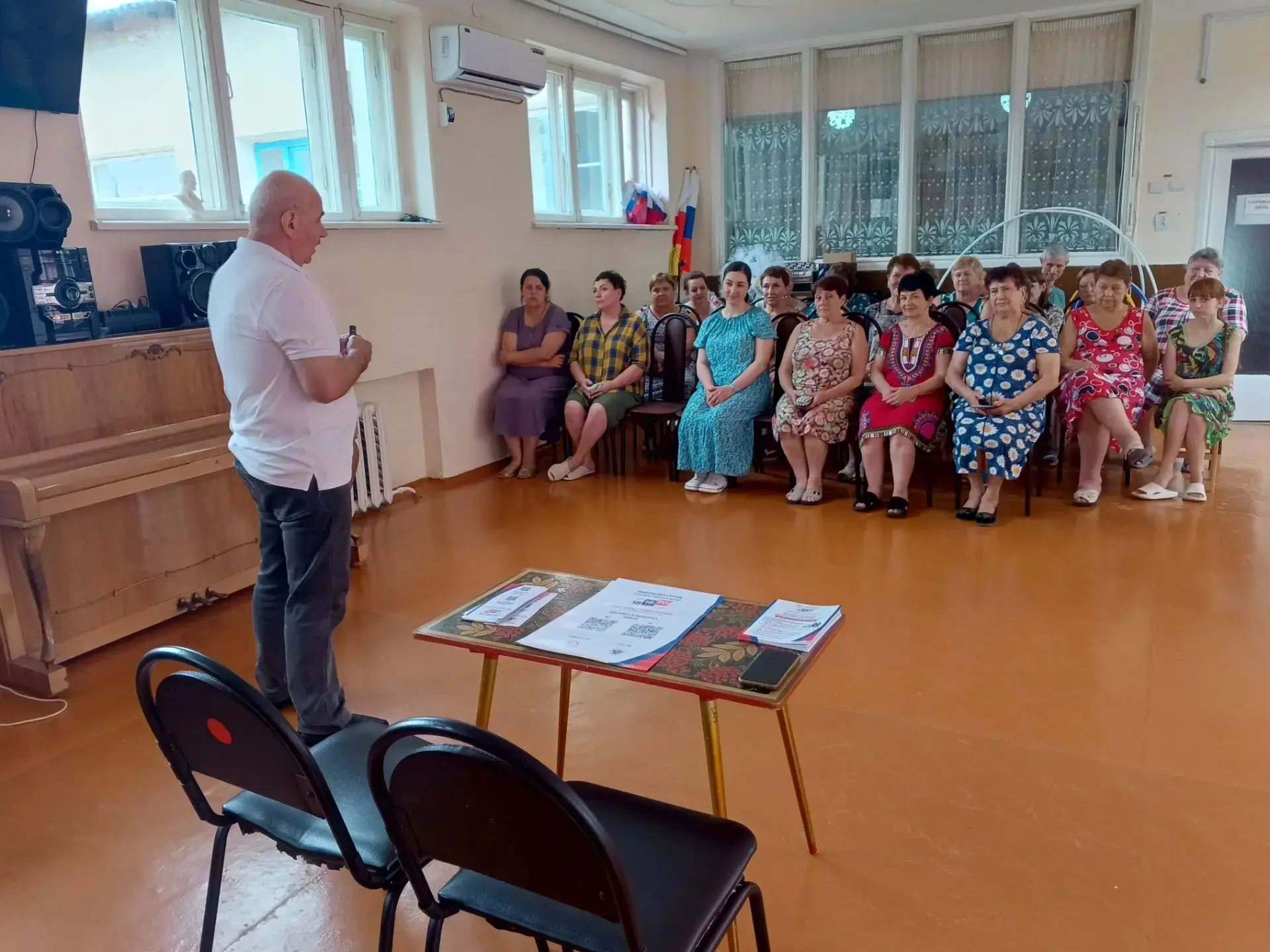 📌5 августа в нашем зале состоялась встреча с председателем избирательной комиссии Греч...