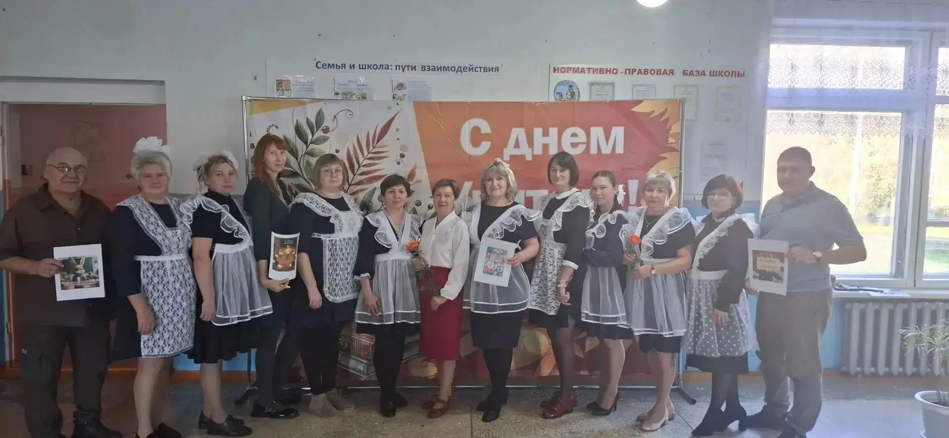 Когда учителя снова сели за парты: в Большеуковском районе прошёл День самоуправления с...