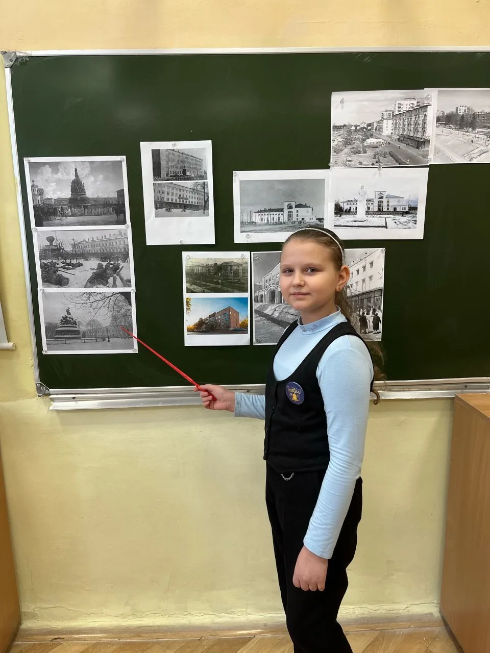 ⚡ Изучение архивных фотографий Великого Новгорода - интересная инициатива учеников 4 «А» класса! Реб