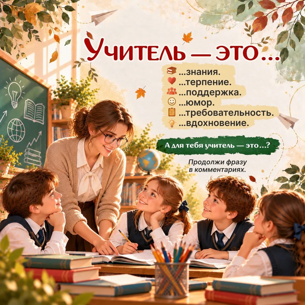 Учитель — это больше, чем профессия