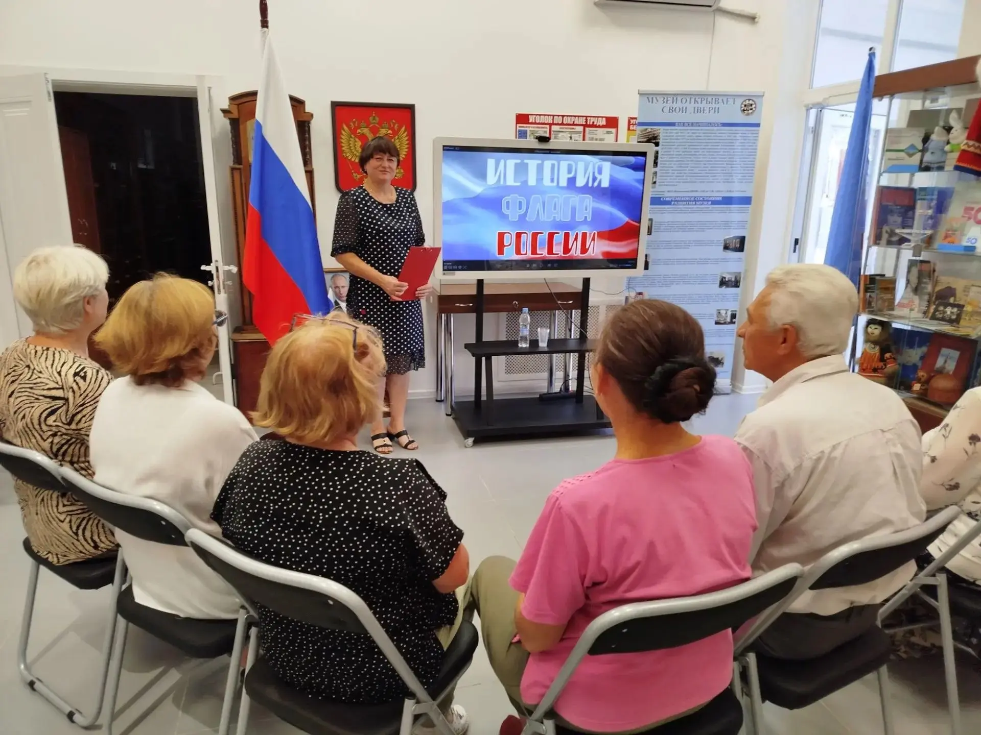 21 августа в Волновахском окружном историко – краеведческом музее прошел видео – лектор...
