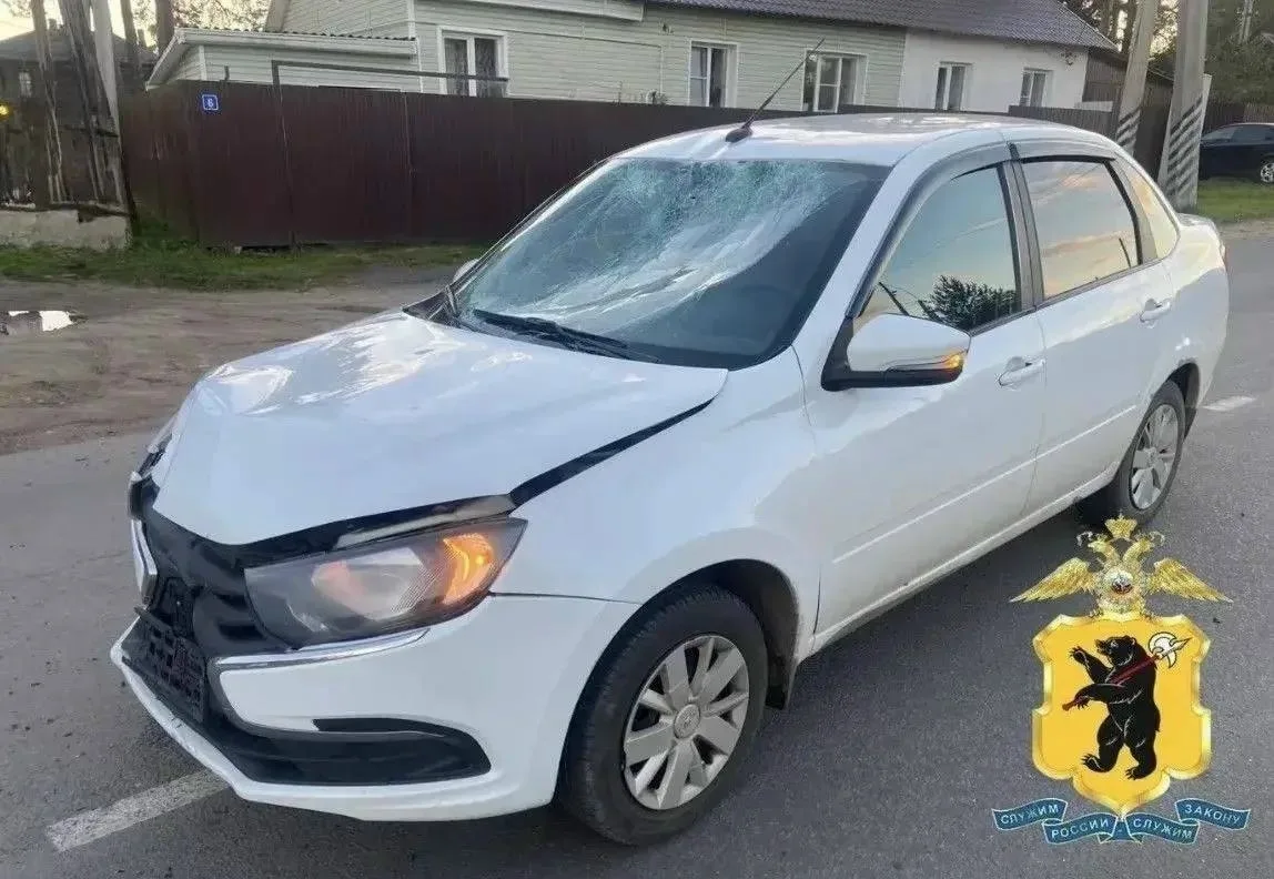 В Даниловском районе произошло дорожно-транспортное происшествие с участием девочки на ...