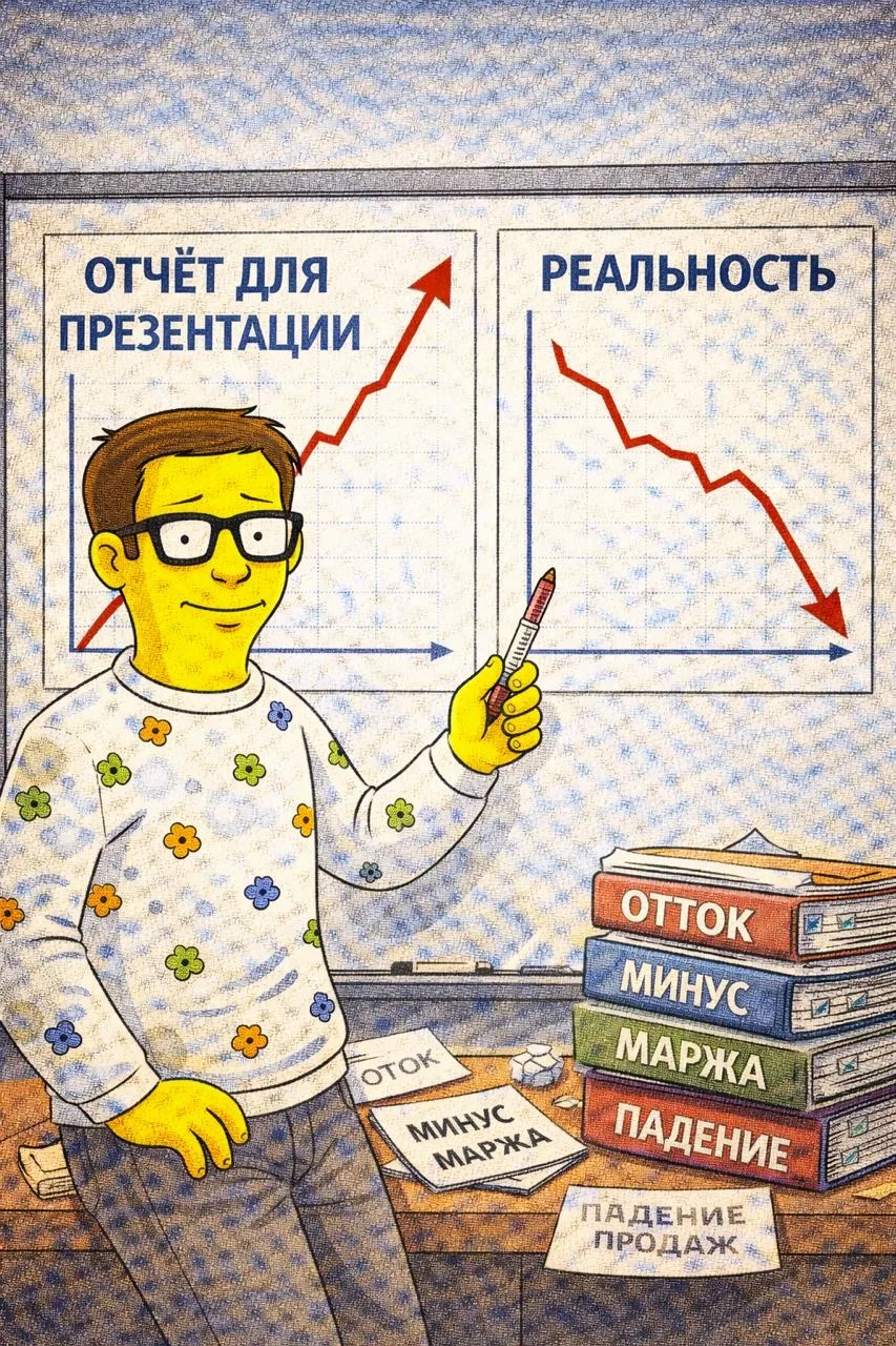 Как предприниматели начинают врать себе цифрами

Самая опасная ложь в бизнесе — это не инвесторам. И