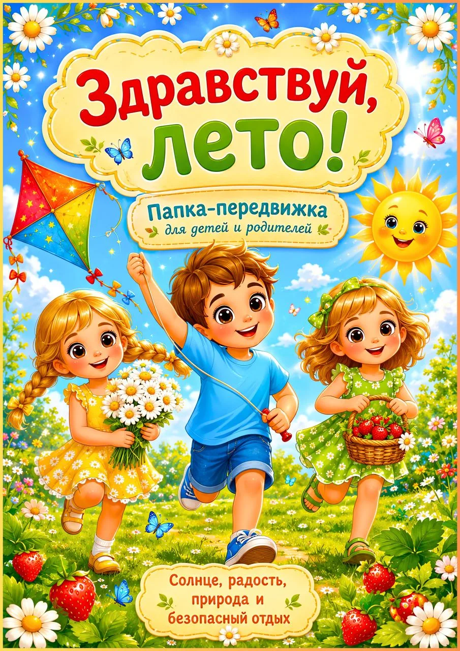 Консультация для родителей "Здравствуй, лето"