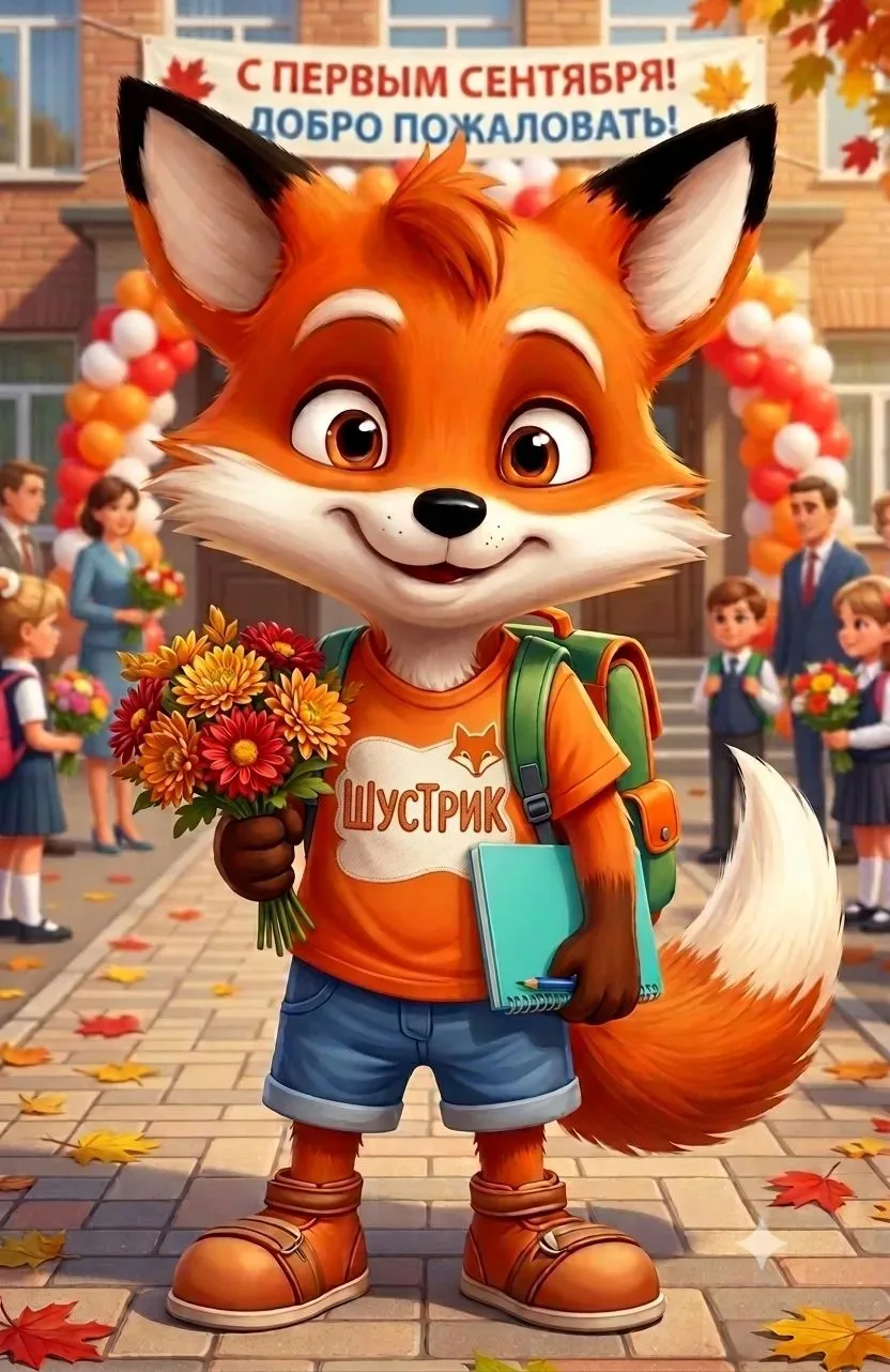🦊 Привет-привет, мои хорошие! На связи лисёнок Шустрик!