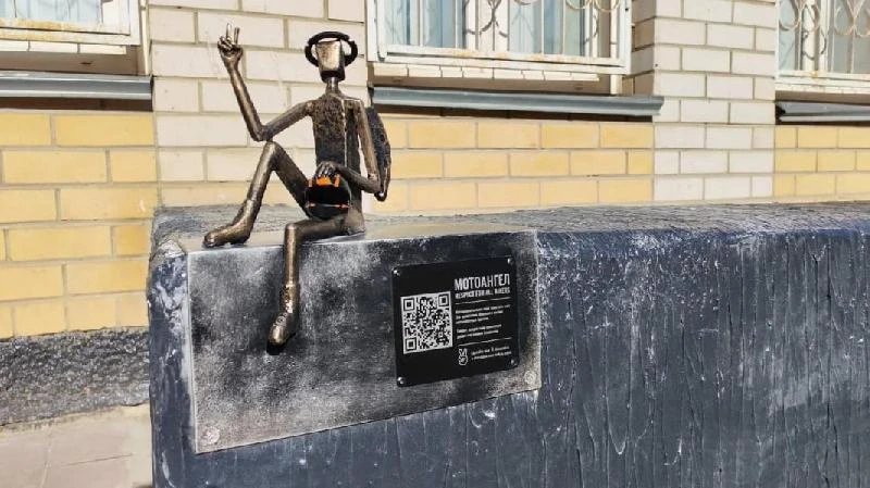 В Смоленске стало на одного ангела больше: встречайте «Мотоангела»