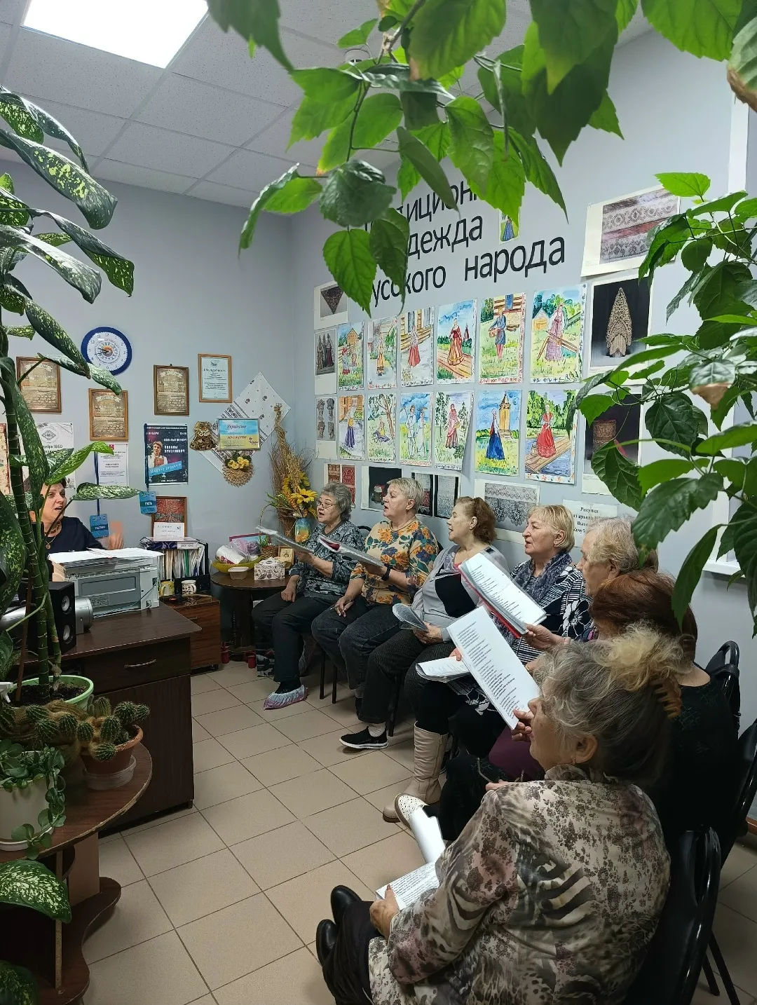 Вокальная группа "Русская душа" готовится к своему главному событию – отчетному концерт...