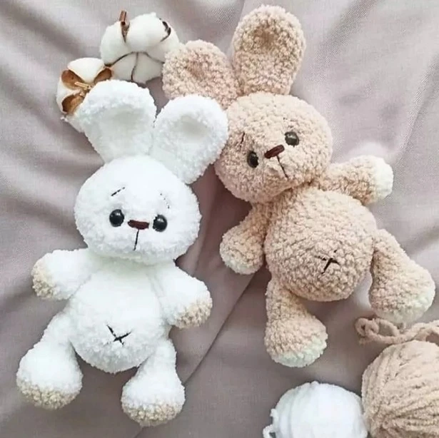 Зайчики плюшки