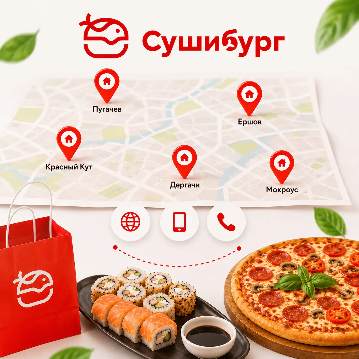 📌 СУШИБУРГ РЯДОМ