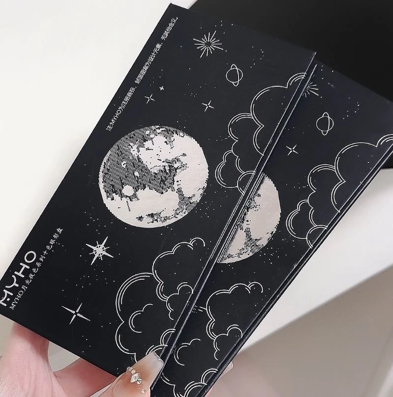 Moonlight Night Series - палетка из 10 модных оттенков этого сезона в завораживающей уп...