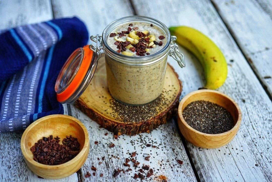 Готовим raw десерт из урбеча "Сливочный банан" 🍌🍧