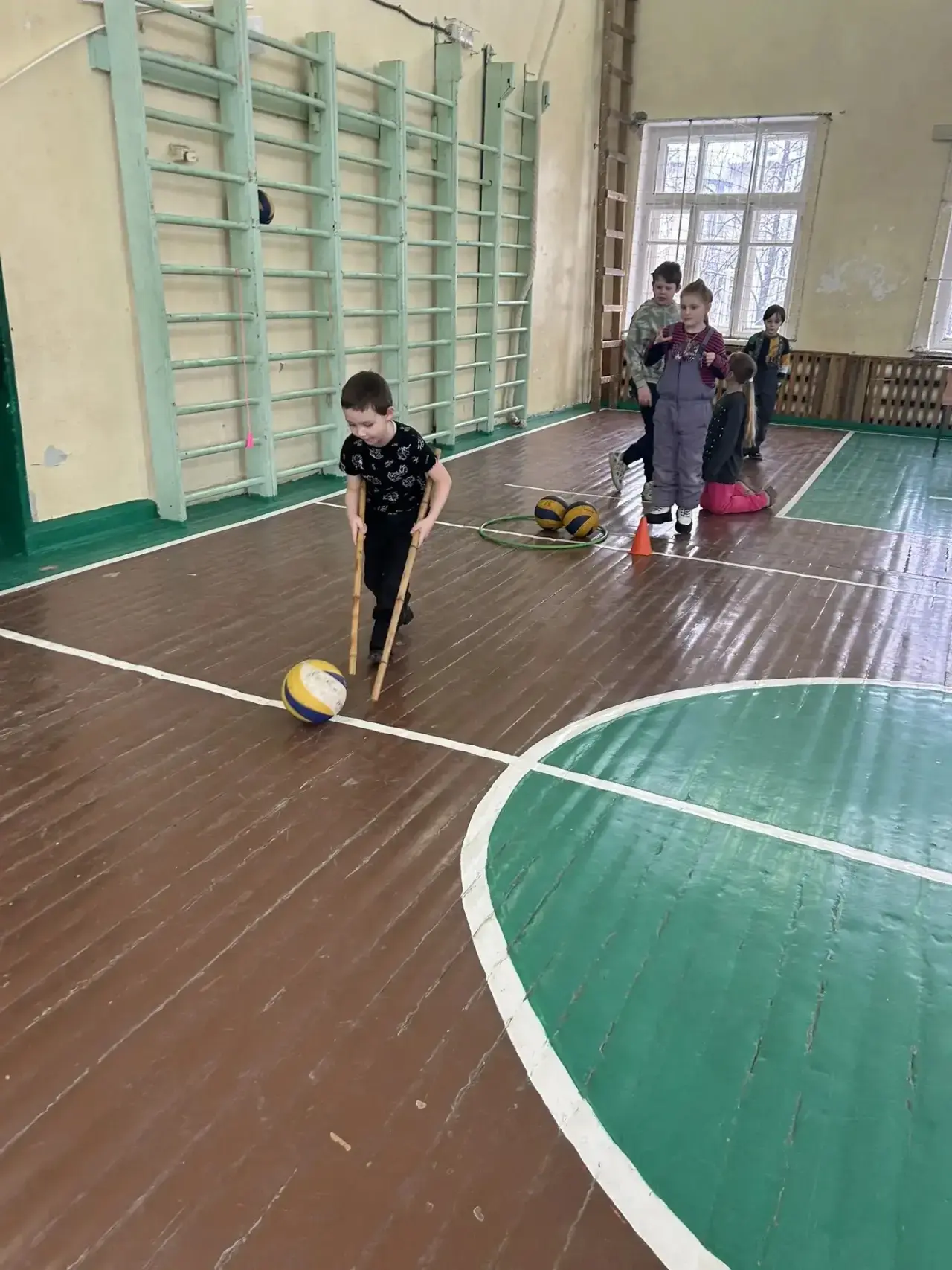Завершающий день лагеря в школе №57. Сегодня ребята говорили о разных народностях проживающих на тер