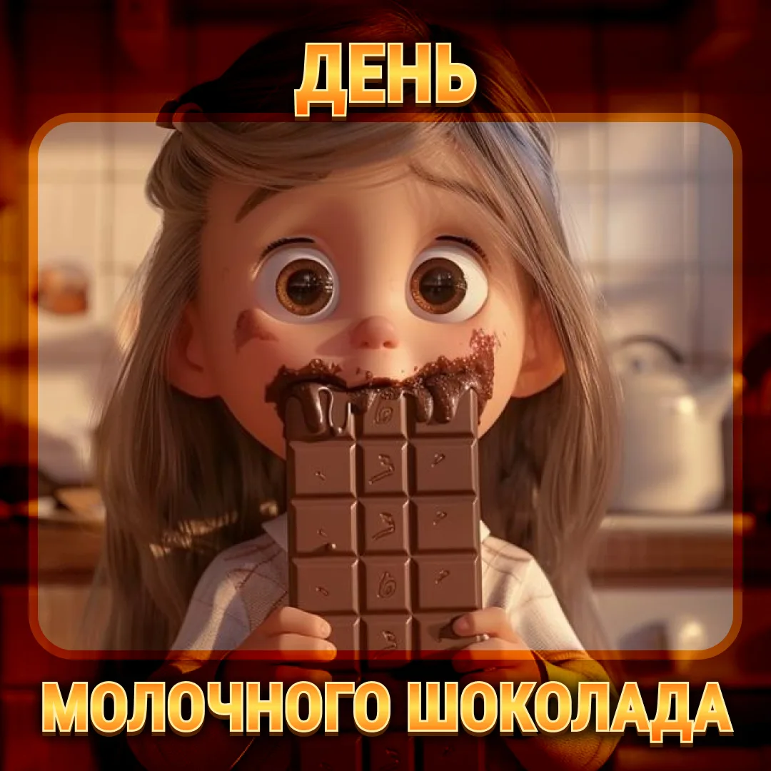 5 фактов о молочном шоколаде в его день:

1️⃣ Молочный шоколад изобрёл Даниэль Петер в 1875 году. Он