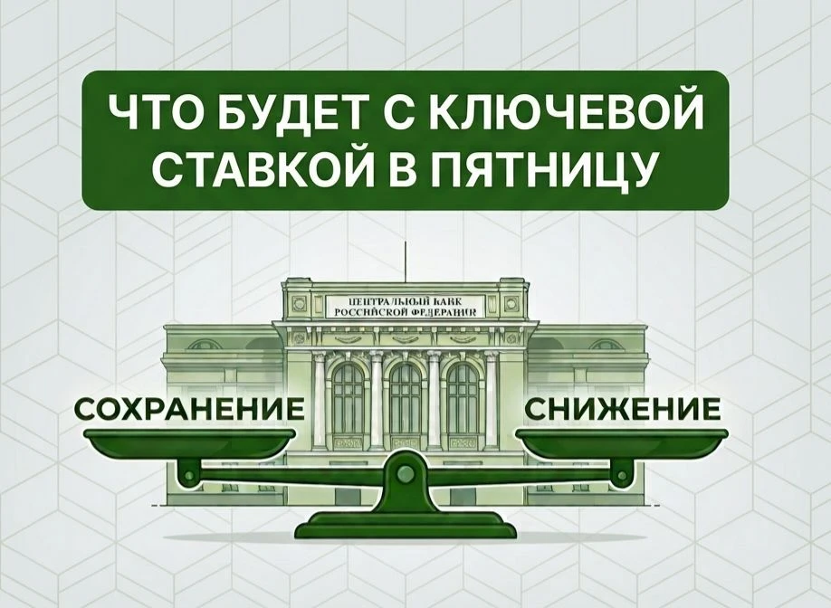 Что будет с ключевой ставкой в пятницу?