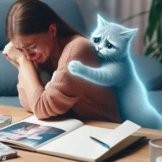 А я всё вижу. Мама, не грусти.