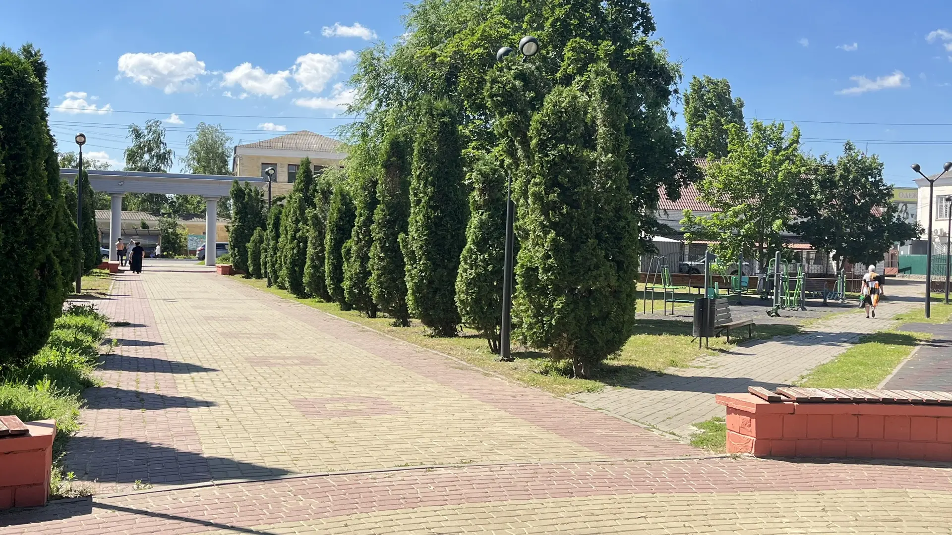Утро.
Центральный парк