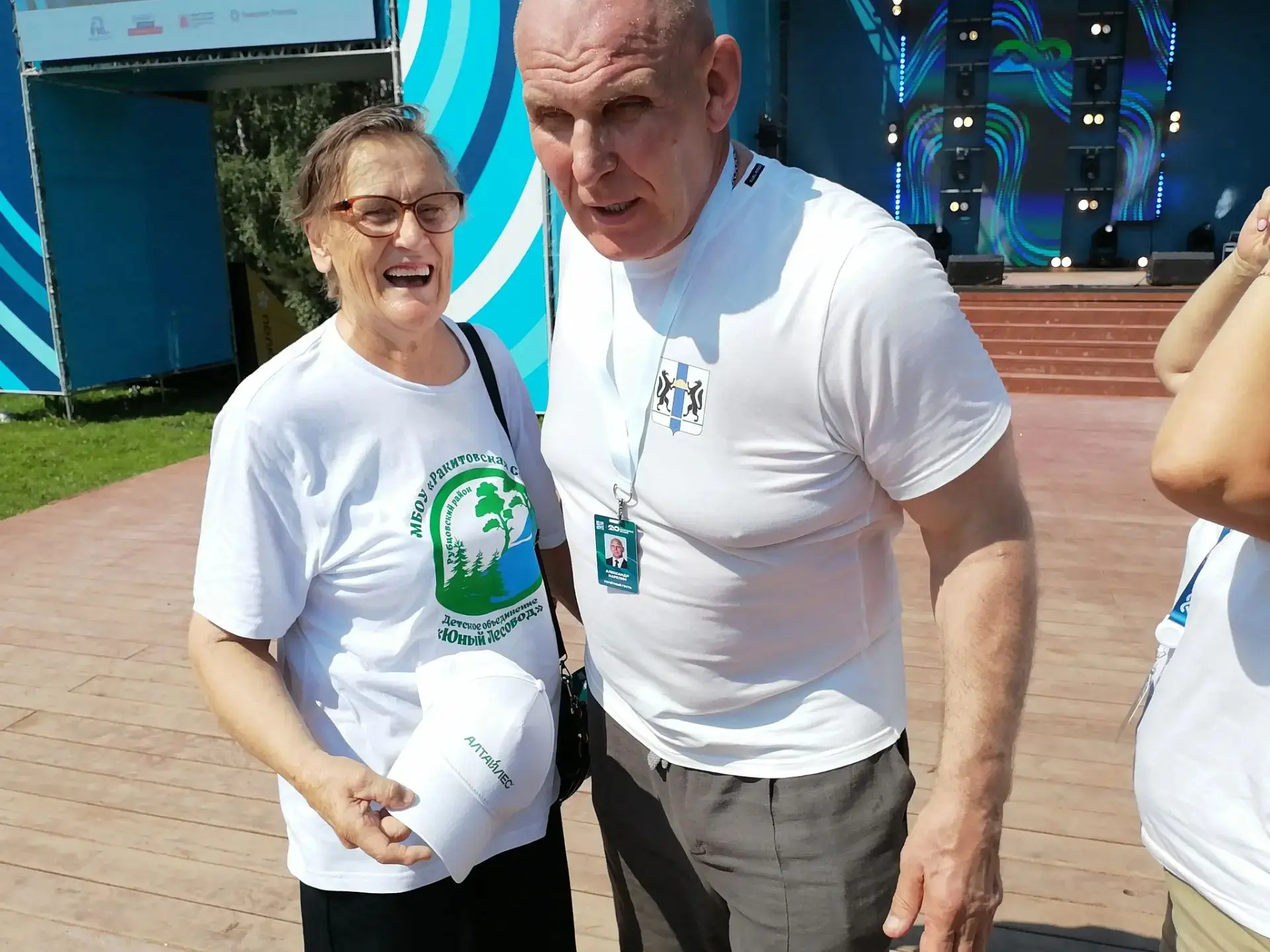 ❗️❗️❗️ Почетный гость на слете школьных лесничеств  трёхкратный чемпион олимпийских игр, девятикратн