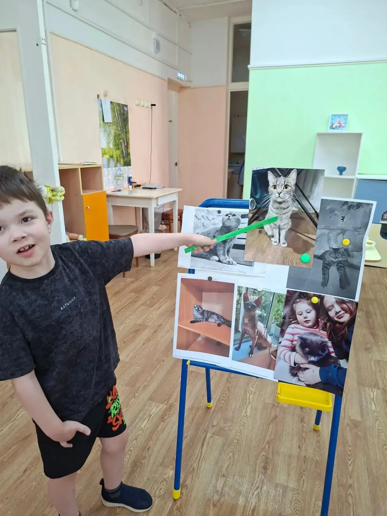 В  группе «Пчелки» прошел " День пушистиков" Дети рассмотрели  фото разных пород кошек,...