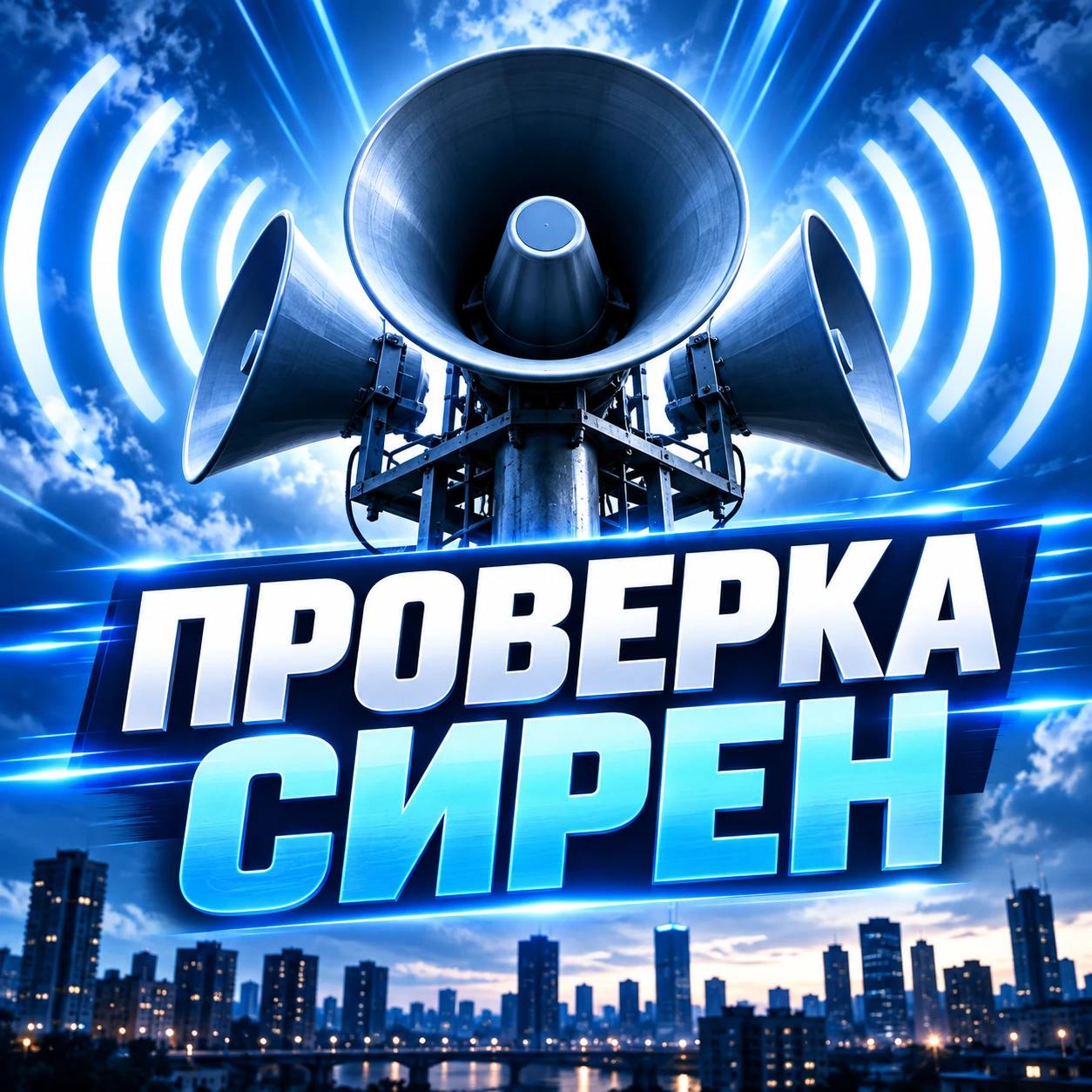 🚨 Волжский, внимание: 9 октября в городе прозвучат сирены