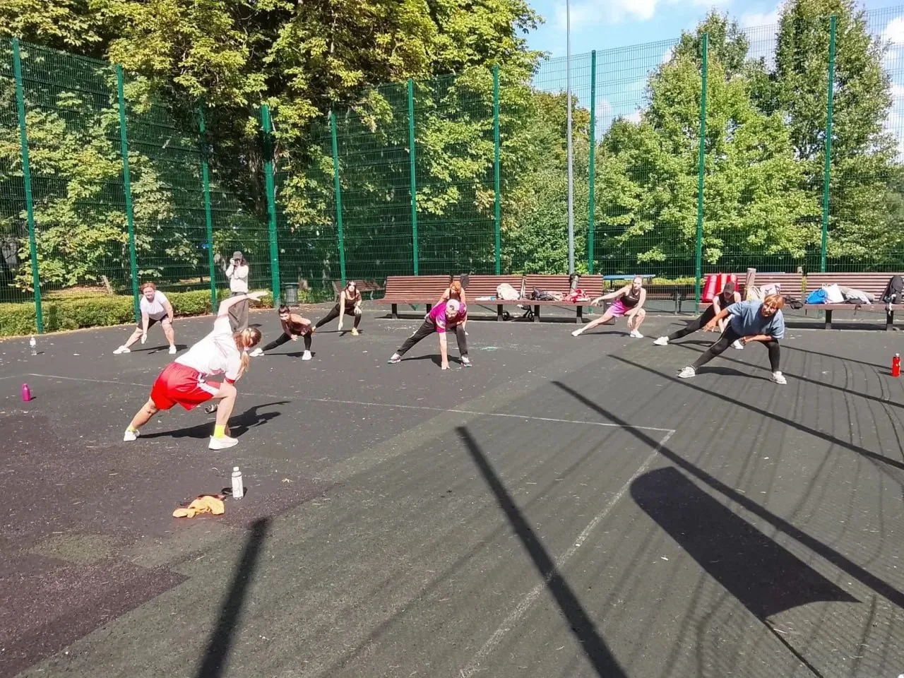 В парке "Дубки" продолжаются "Спортивные выходные"! Вот как на прошлой неделе прошла та...