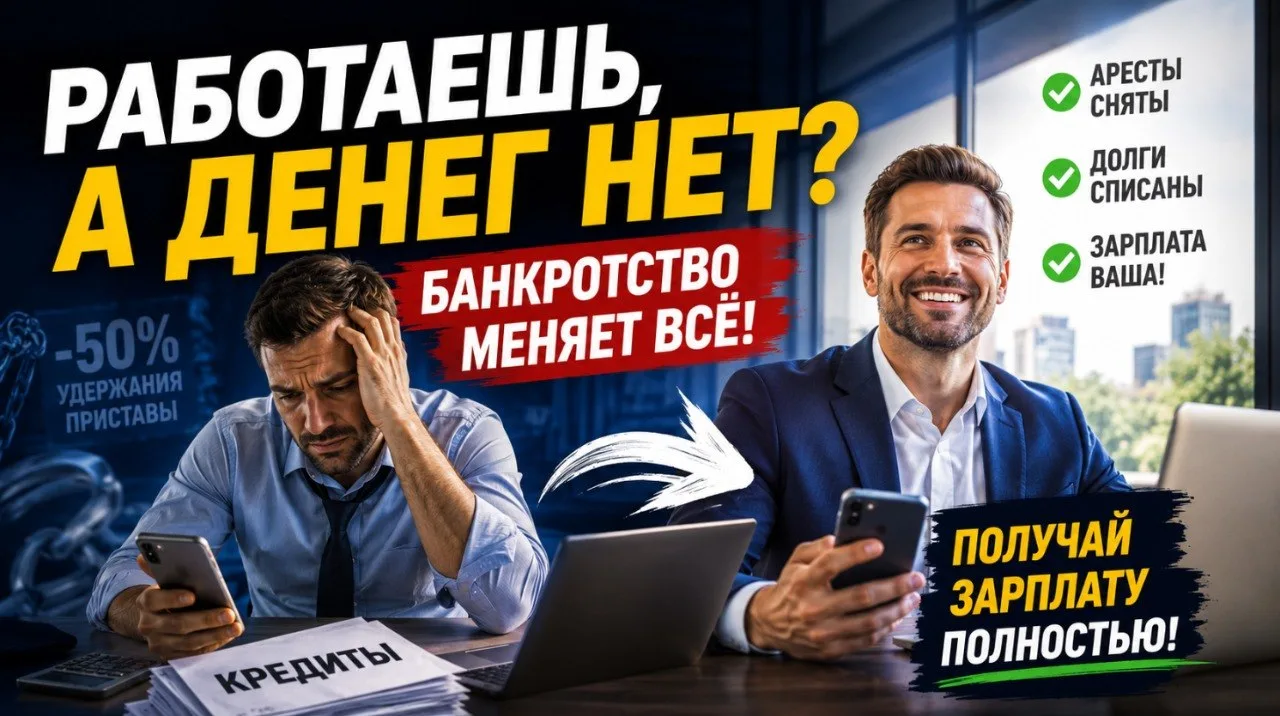 💸 Получаете официальную зарплату и боитесь банкротства? Тогда эта информация может вас удивить.

Мн
