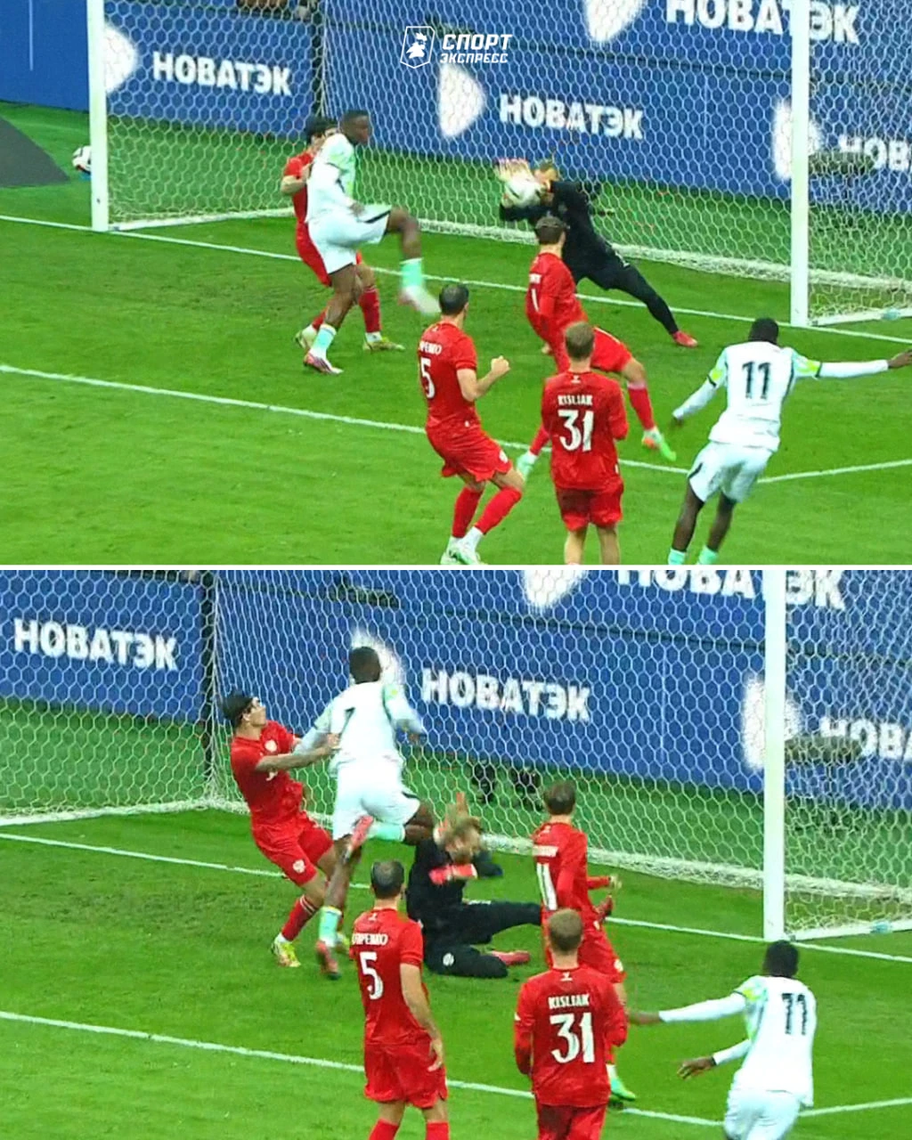 Важнейший сейв Максименко. Но какой ценой 😓