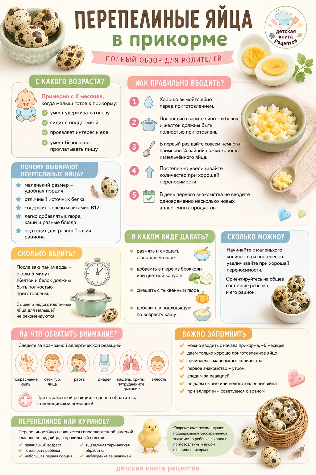 🥚 Перепелиные яйца в прикорме