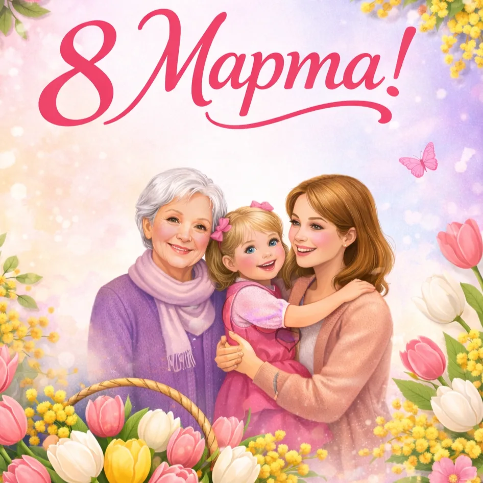 🌷 Дорогие женщины!