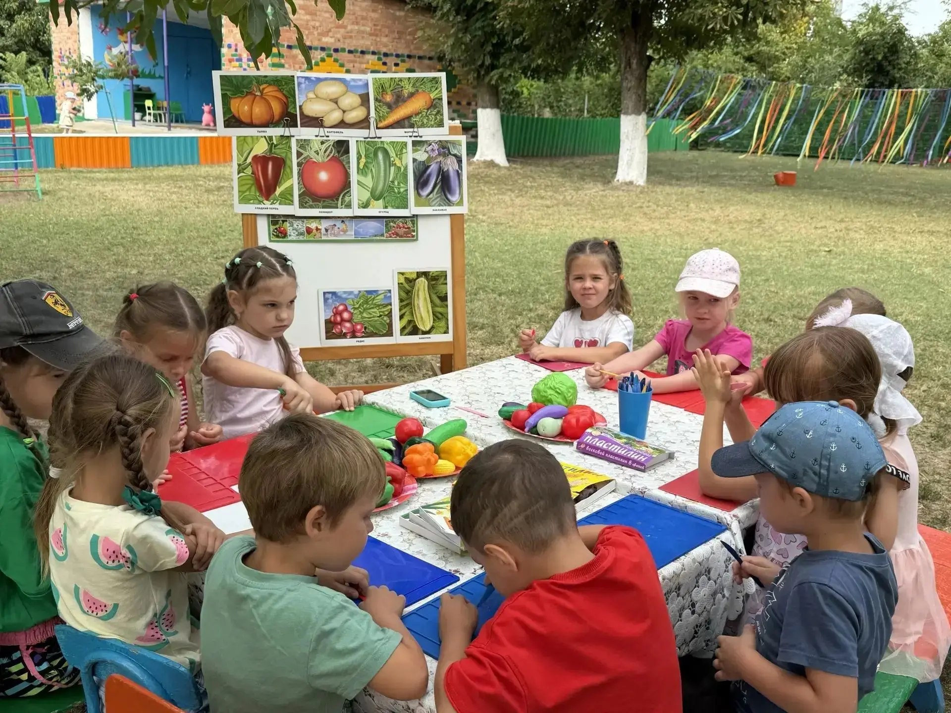 🍆🍅 «Овощной урожай» в старшей группе! 🥕🌽