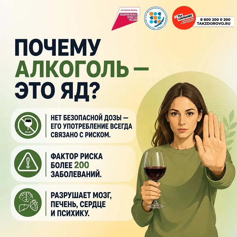 📆С 17по 23 августа - неделя отказа от алкоголя.