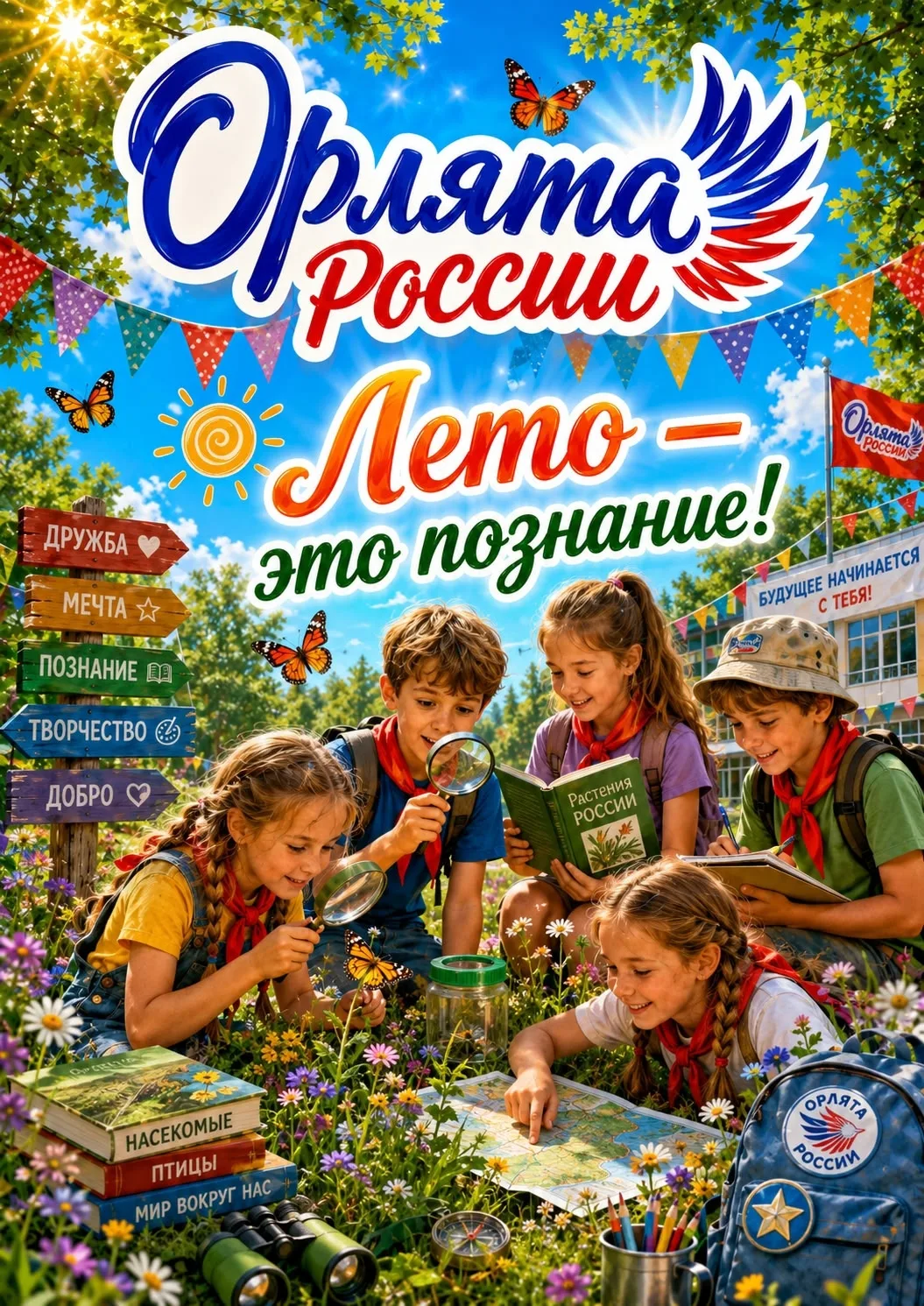 День 8 в школьном лагере.
🌞Орлята побывали в Космоцентре, где познакомились с биографией нашего зем