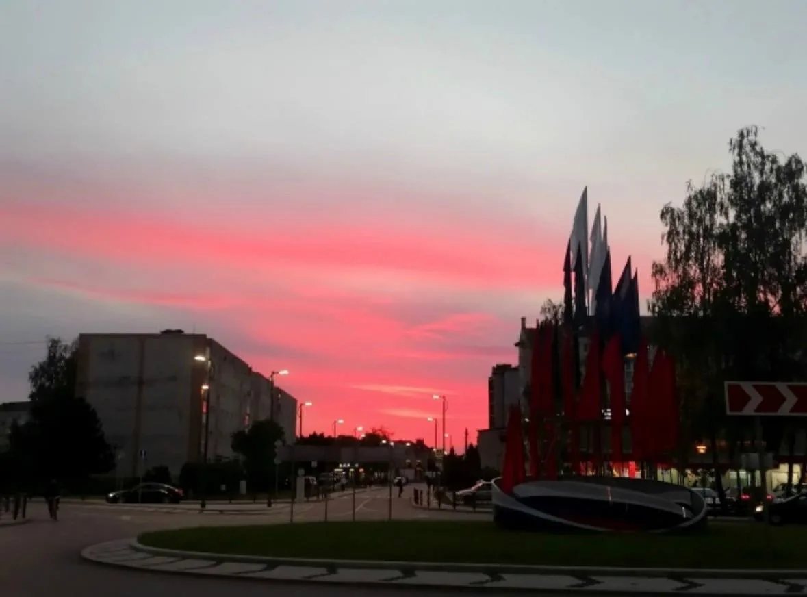 Вечер в нашем прекрасном городе❤️