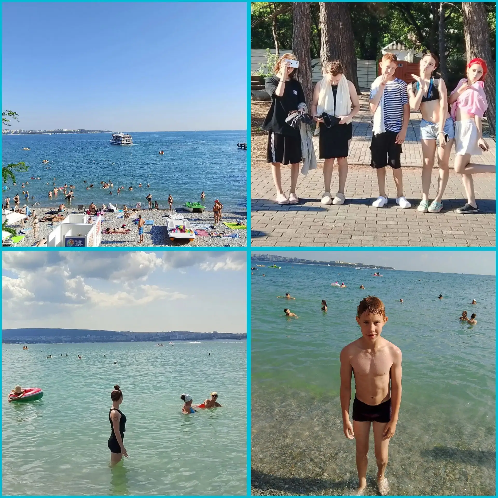 Море, солнце, южный ветер и самые счастливые глаза 😍 Наши воспитанники уже вовсю покоряют Черное мо