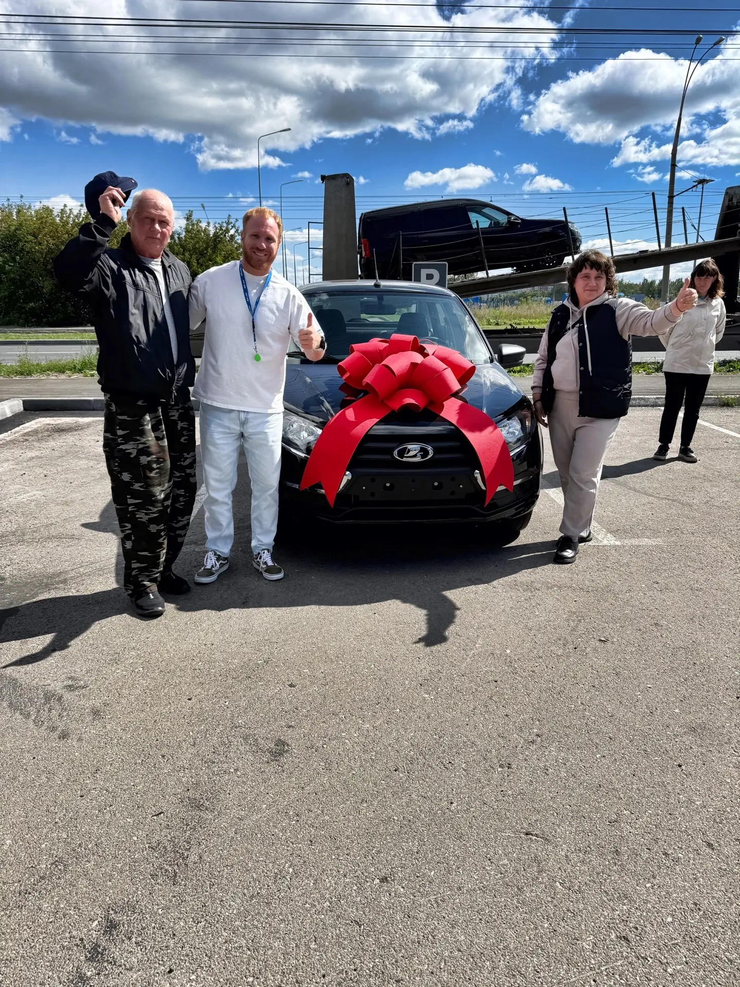 Поздравляю наших клиентов с покупкой Lada Granta 🎉 Приехали из Ульяновской области 👍🔥