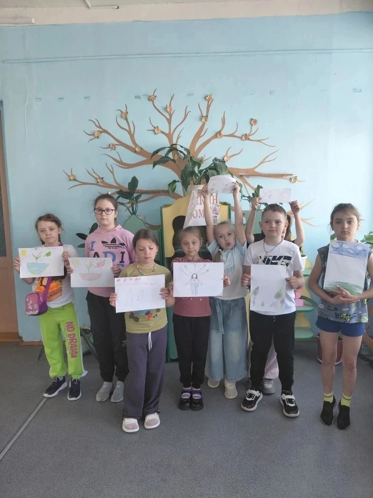 🌿 4 июня наши ребята приняли участие в акции «Береги природу»! 🎨