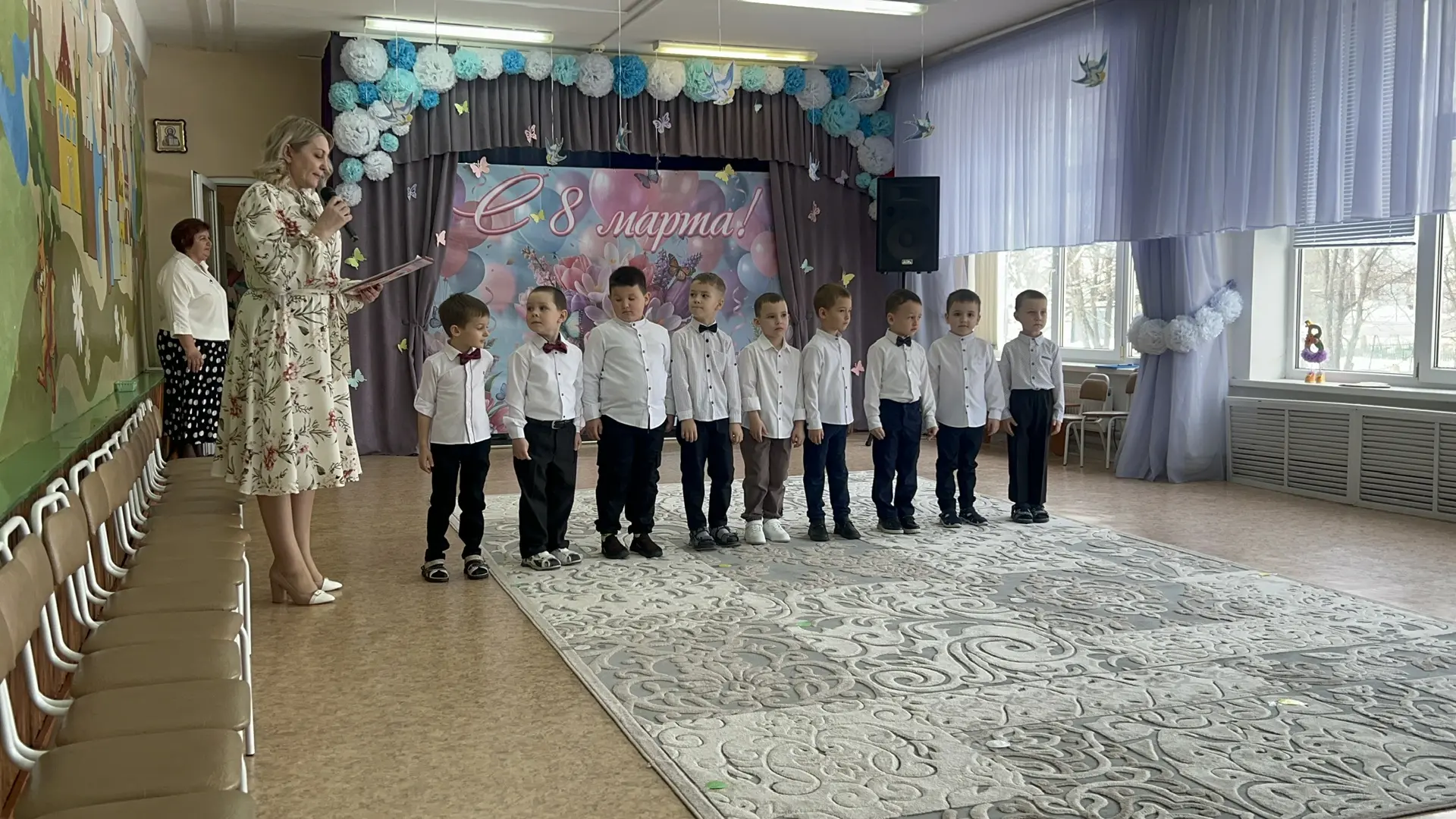 🌷В нашем детском саду завершилась череда утренников, посвященных прекрасному празднику...