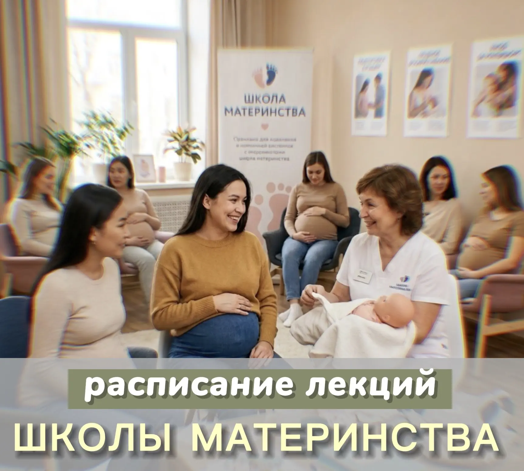 🤰 Готовимся к самому главному событию вместе!

Напоминаем, что в Женской консультации Перинатальног