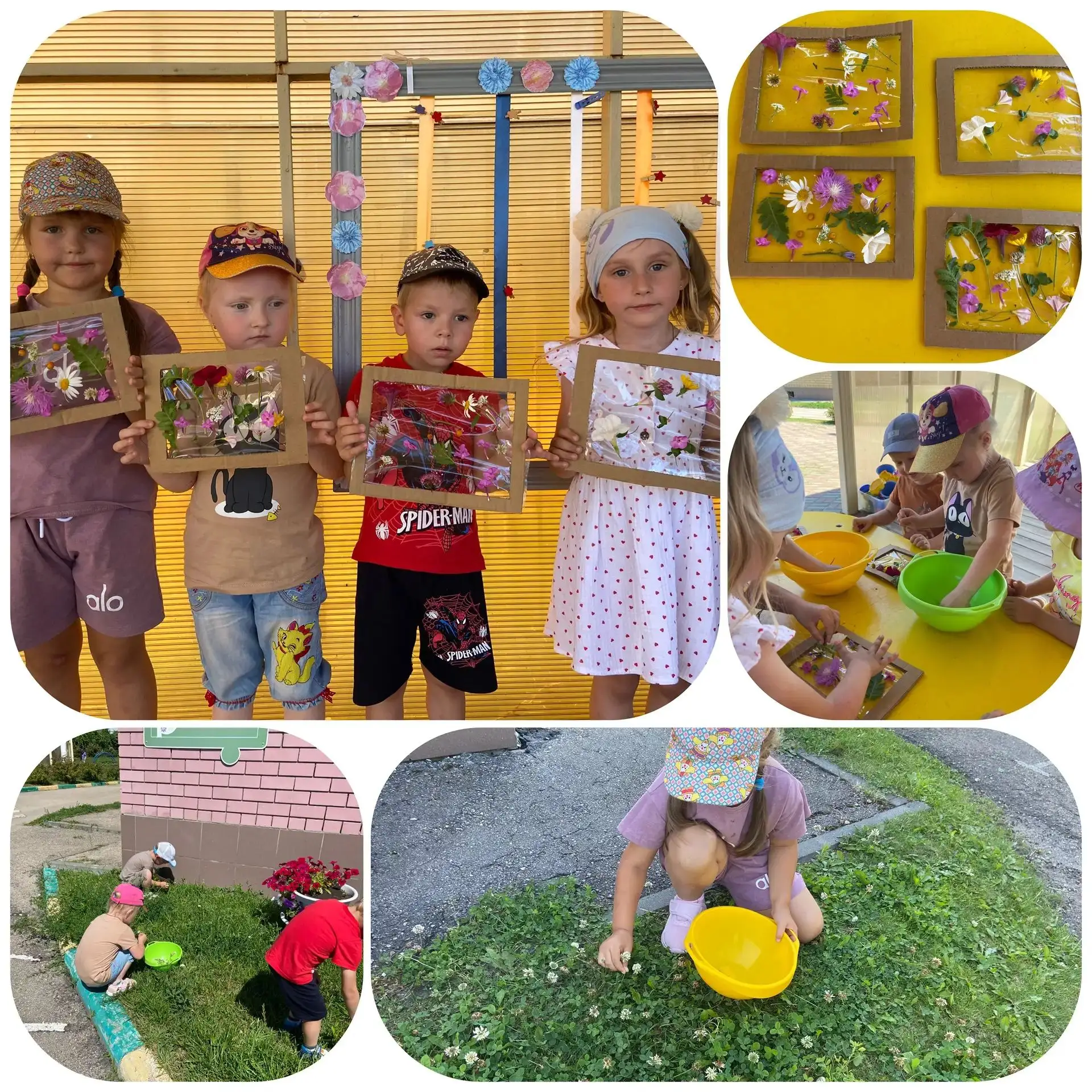 🎨 Эко-арт на прогулке: картины из цветов на скотче! 🎨
Сегодня наши ребята из средней группы стали 